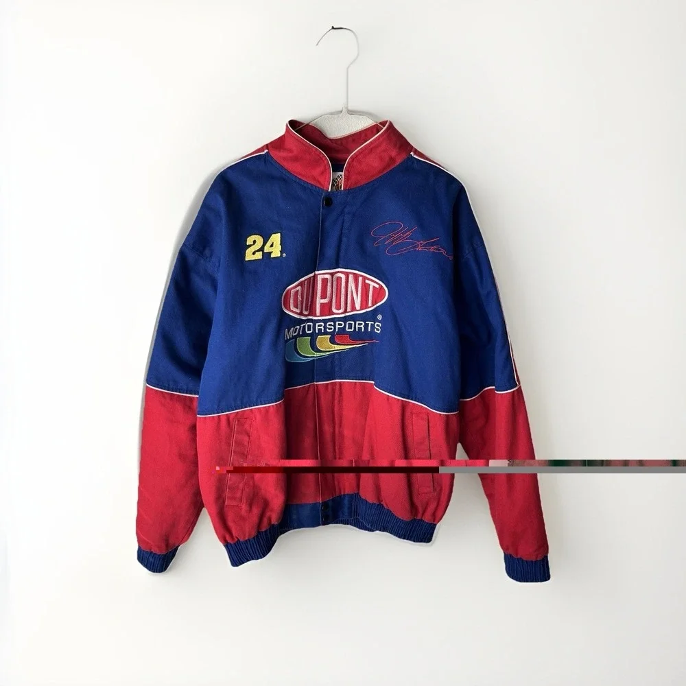 Vintage Jeff Gordon #24 DuPont Motorsport Winner's Circle NASCAR Jacket Size:L